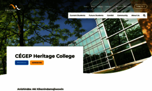 Cegep-heritage.qc.ca thumbnail