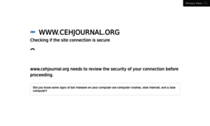 Cehjournal.org thumbnail