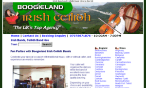 Ceilidhirishbands.co.uk thumbnail