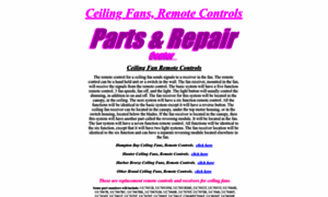 Ceilingfanremotecontrols.com thumbnail