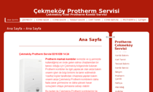 Cekmekoyprothermservisi.org thumbnail