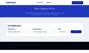 Cekongkir.toeku.com thumbnail