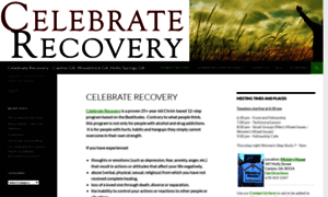Celebraterecovery.net thumbnail
