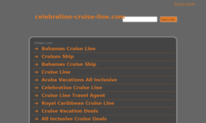 Celebration-cruise-line.com thumbnail