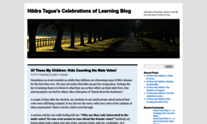 Celebrationsoflearning.wordpress.com thumbnail