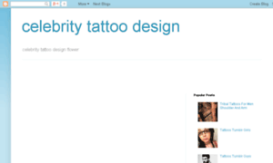 Celebrity-tattoo-design.blogspot.com thumbnail