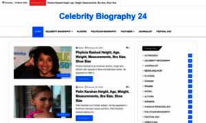 Celebritybiography24.com thumbnail