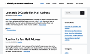 Celebritycontactdatabase.com thumbnail