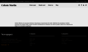 Celestemartin.studio.site thumbnail