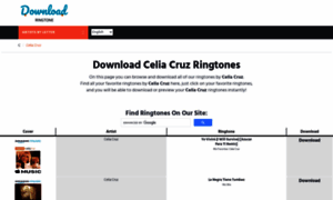 Celiacruz.download-ringtone.com thumbnail