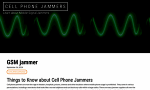 Cell-phone-jammers.com thumbnail