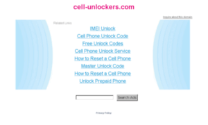 Cell-unlockers.com thumbnail