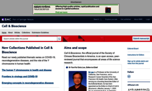 Cellandbioscience.biomedcentral.com thumbnail