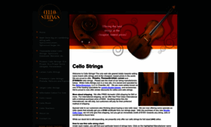 Cello-strings.com thumbnail