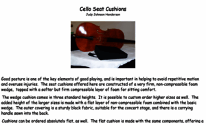 Celloseatcushions.com thumbnail