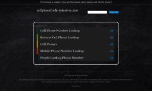 Cellphonefinderdetective.com thumbnail