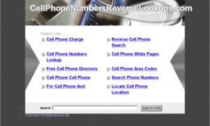 Cellphonenumbersreverselookups.com thumbnail