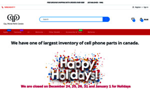Cellphonepartscanada.com thumbnail