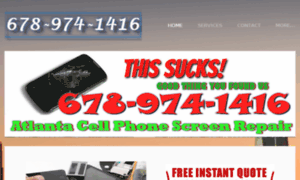 Cellphonescreenrepairatlanta.com thumbnail