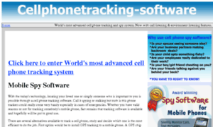 Cellphonetracking-software.com thumbnail