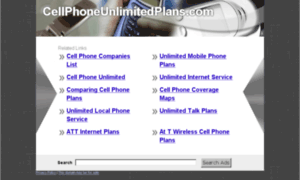 Cellphoneunlimitedplans.com thumbnail