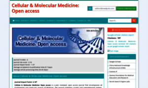 Cellular-molecular-medicine.imedpub.com thumbnail