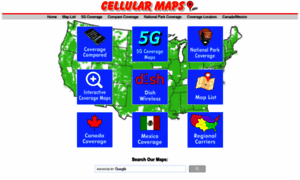 Cellularmaps.com thumbnail
