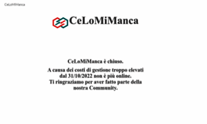 Celomimanca.it thumbnail