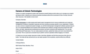 Celoxis-technologies.workable.com thumbnail