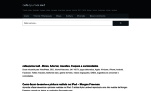 Celsojunior.net thumbnail