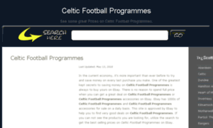 Celticfootballprogrammes.com thumbnail