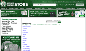 Celticsstore.resultspage.com thumbnail