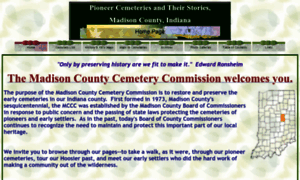 Cemeteries-madison-co-in.com thumbnail