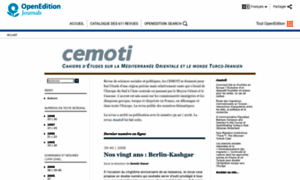Cemoti.revues.org thumbnail