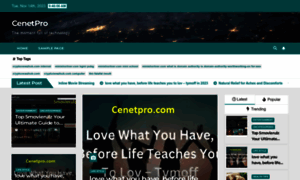 Cenetpro.com thumbnail