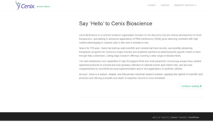 Cenix-bioscience.com thumbnail