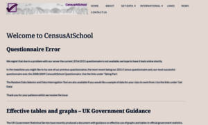 Censusatschool.org.uk thumbnail