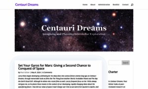 Centauri-dreams.org thumbnail