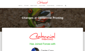 Centennialprinting.com thumbnail