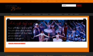 Centennialstateballet.org thumbnail