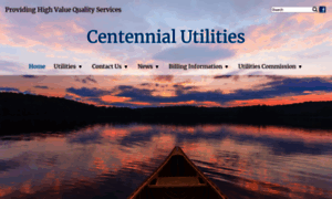 Centennialutilities.com thumbnail