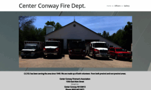 Centerconwayfiredept.org thumbnail