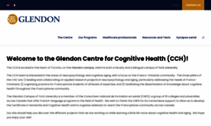Centerforcognitivehealth.ca thumbnail