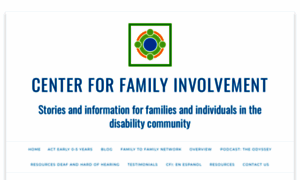 Centerforfamilyinvolvement.org thumbnail