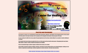 Centerforhealinglife.com thumbnail