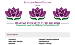 Centerforhealingtherapies.com thumbnail