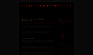 Centerforinfonomics.wordpress.com thumbnail