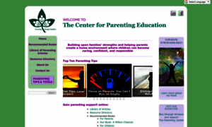 Centerforparentingeducation.org thumbnail