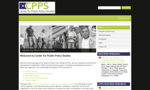 Centerforpublicpolicy.org thumbnail
