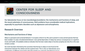 Centerforsleepandconsciousness.med.wisc.edu thumbnail